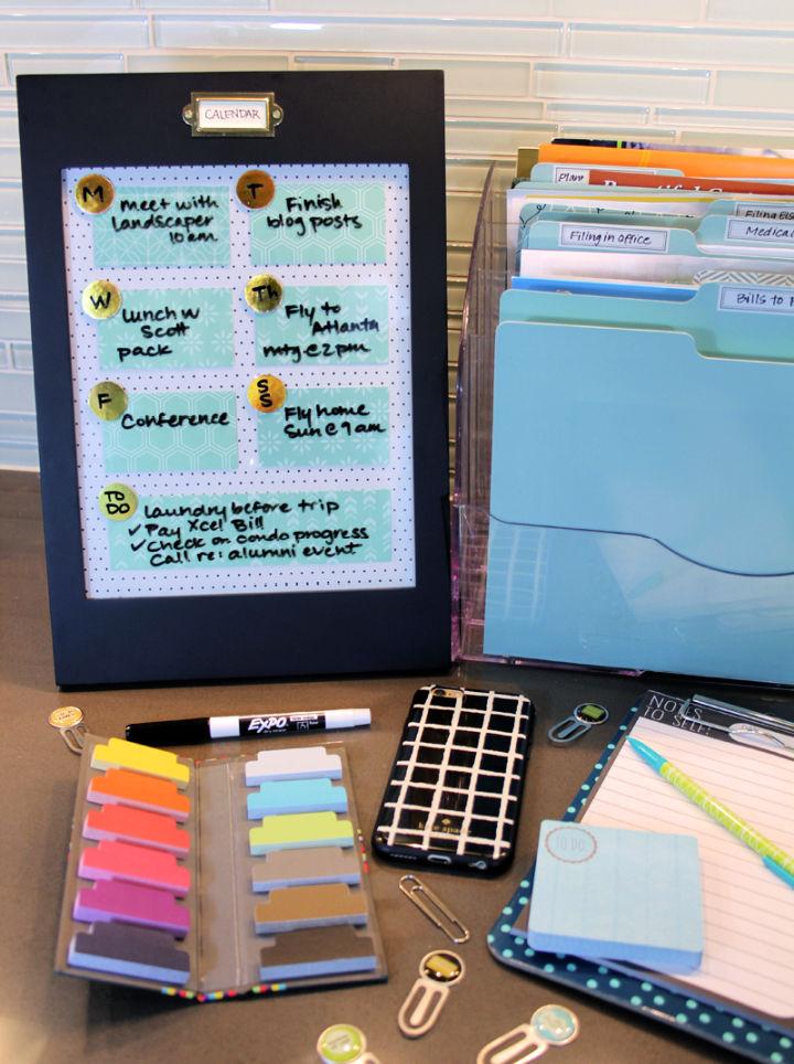 Dry Erase Memo Board