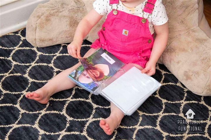 Family Photo Baby Book Tutorial