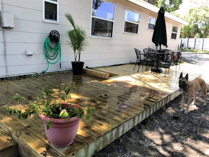 Floating Deck for Less Than $500