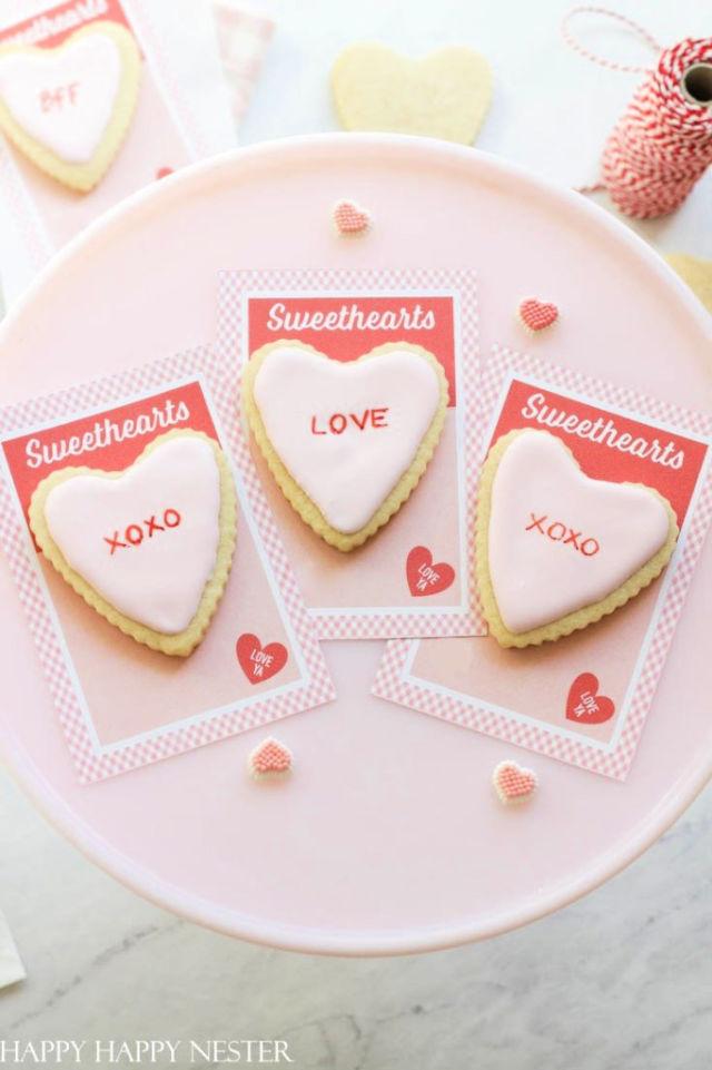 Fun Valentines Day Cookie Card