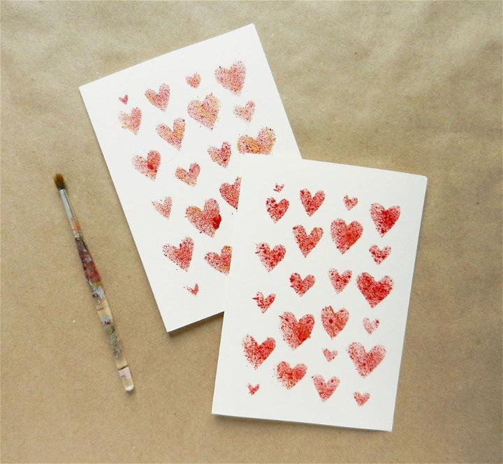 Handmade Valentine Card