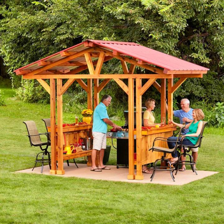 How to Build a Grill Gazebo