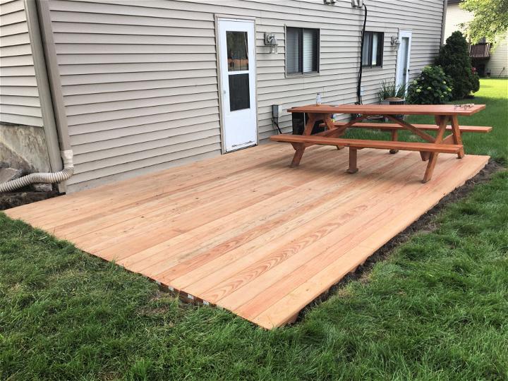 How to Build a Patio Deck