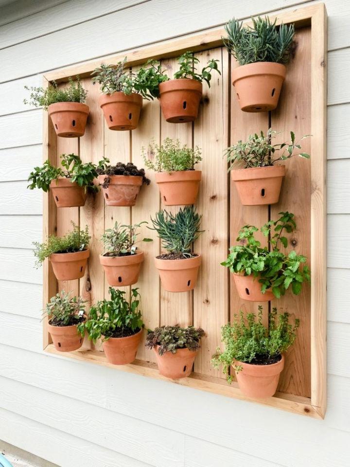 How to Build a Vertical Herb Garden
