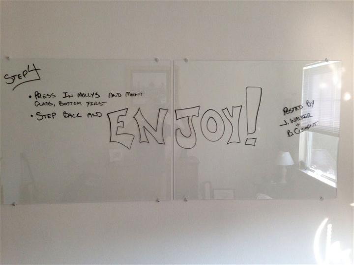 Inexpensive Glass Dry Erase Board