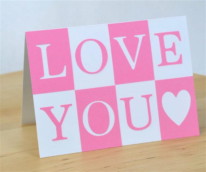 LOVE YOU Card For Her
