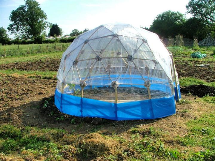 Low Cost Geodetic Greenhouse