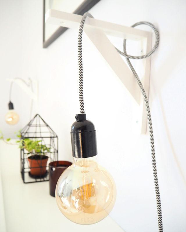 Make Your Own Pendant Bedside Lamps