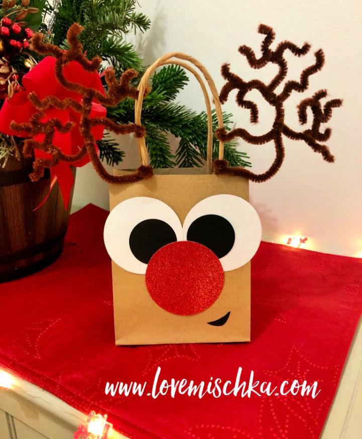 Make Your Own Reindeer Gift Bag