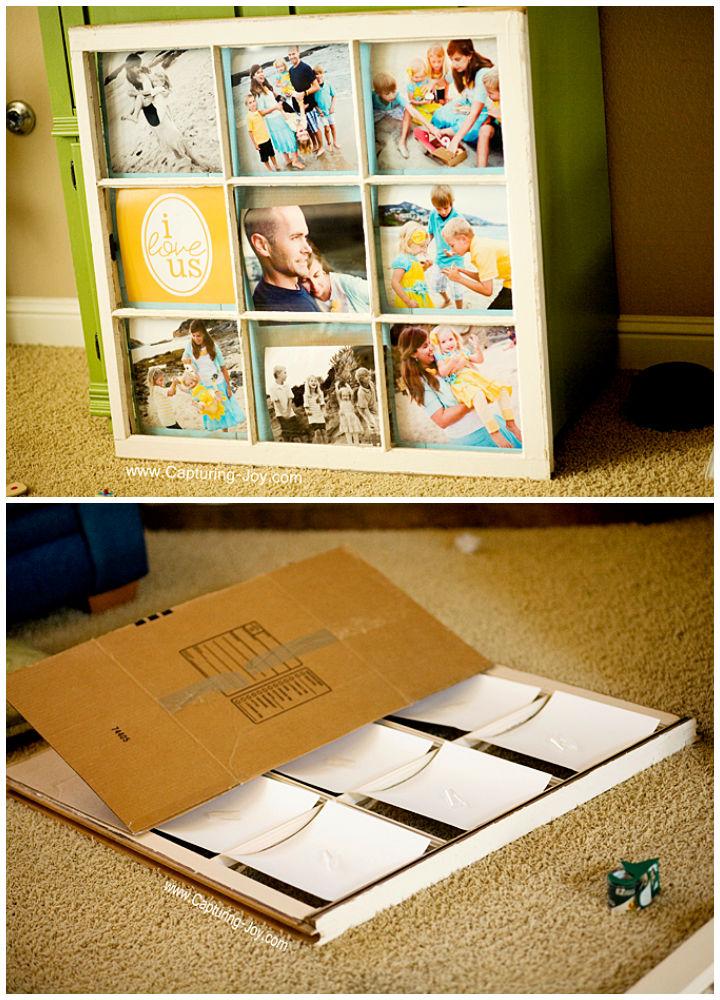 Make a Window Picture Frame