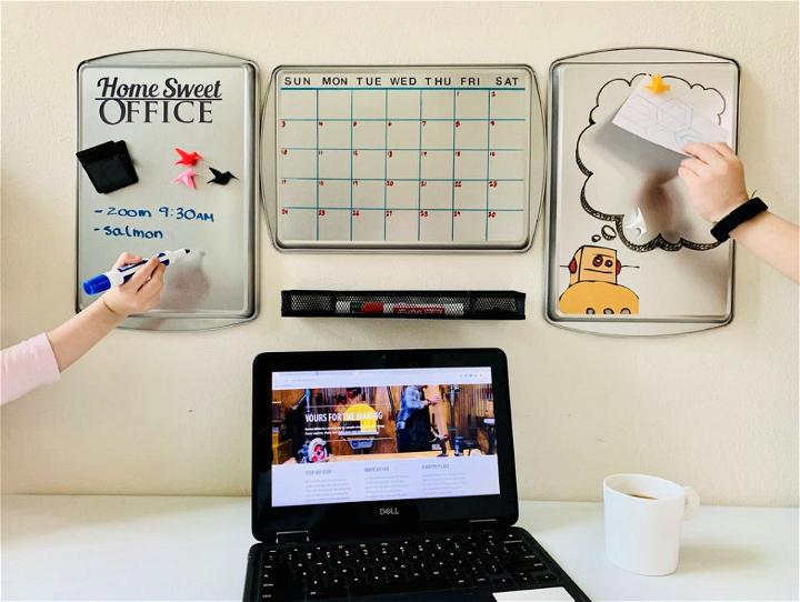 Making a Magnetic Dry Erase Board