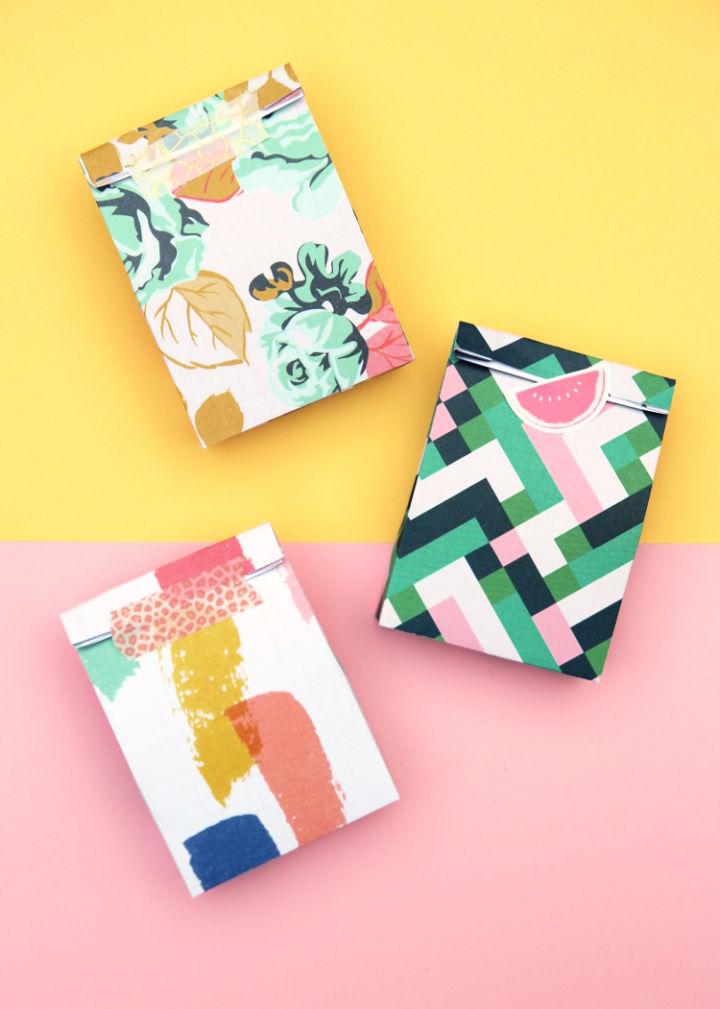 Mini Paper Gift Bags with Free Printable