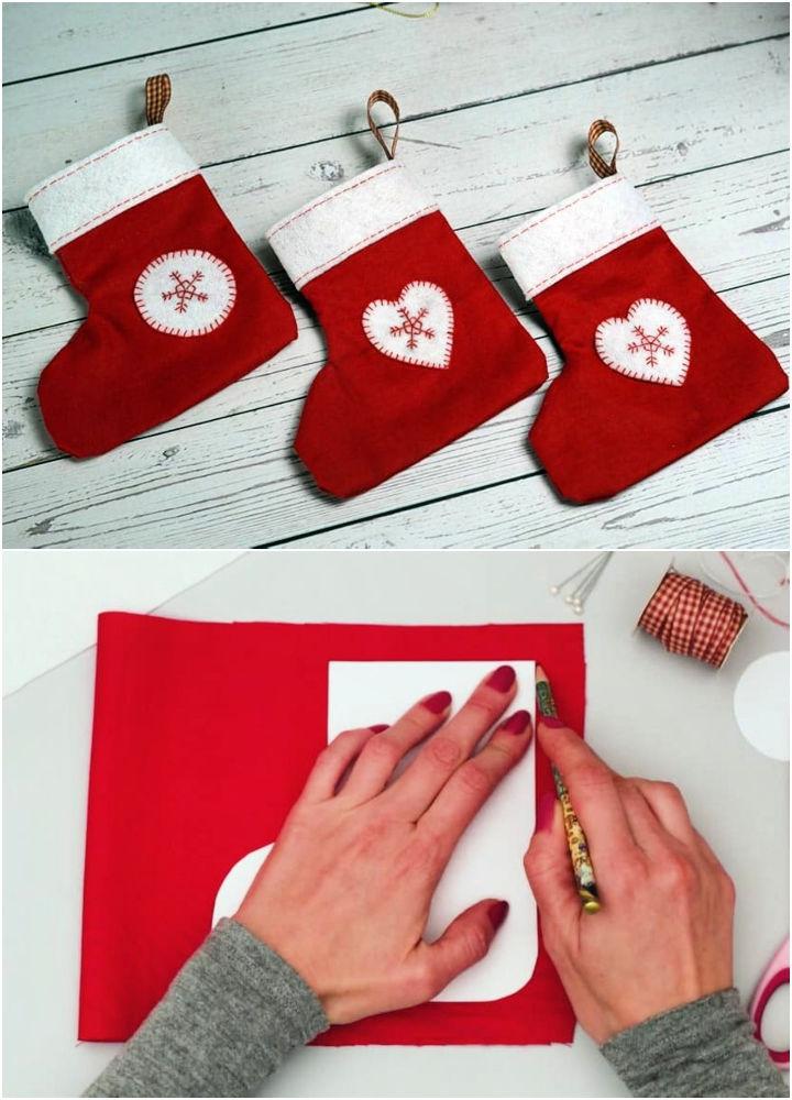 Mini Stocking Gift Card Holder
