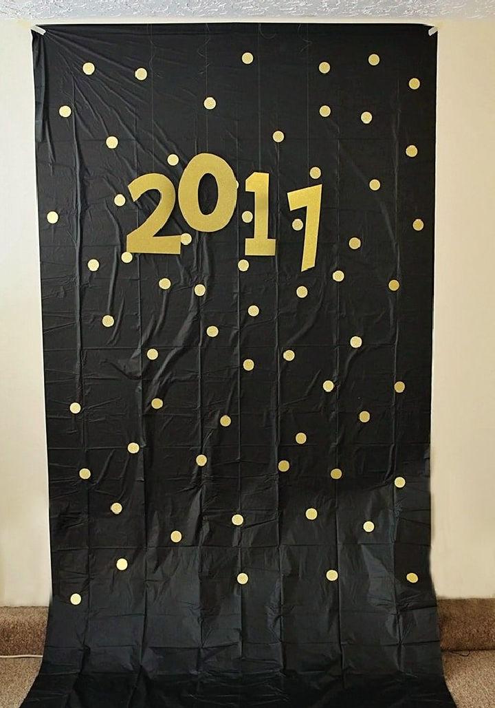 New Years Eve Photo Backdrop