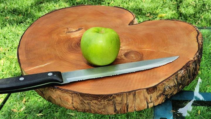 Outdoor End Grain Cutting Board