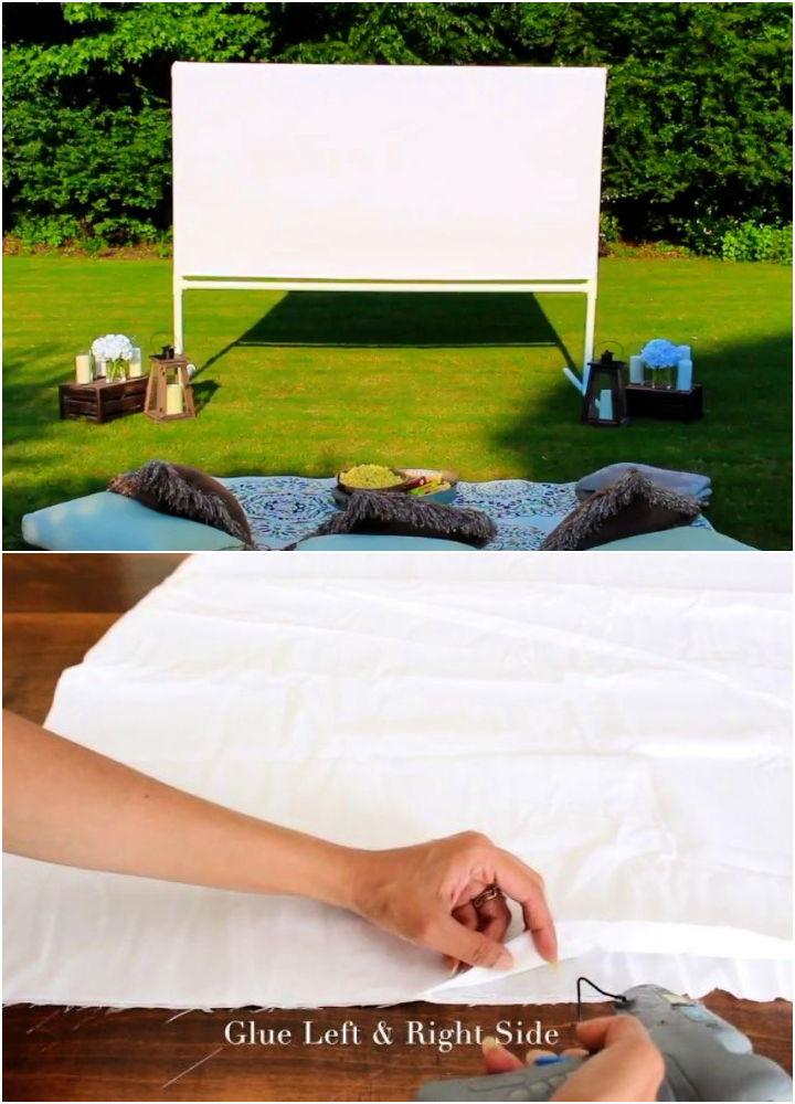 PVC Pipe Movie Projector Screen