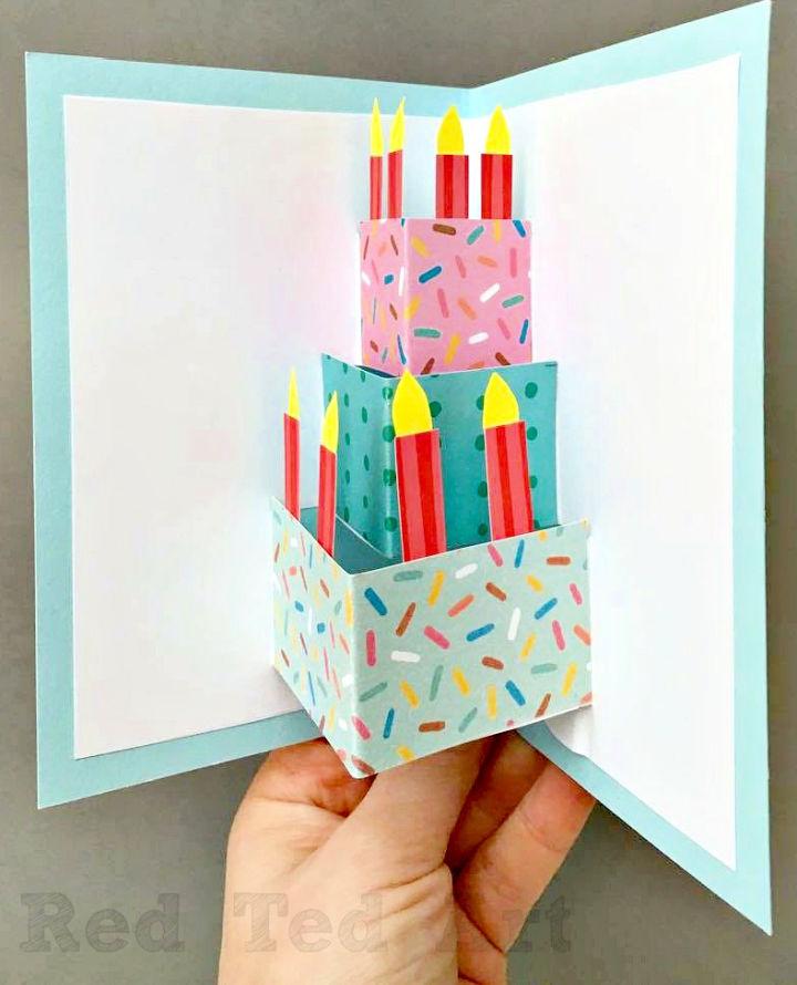 Pop Up Birthday Card for Boy Friend
