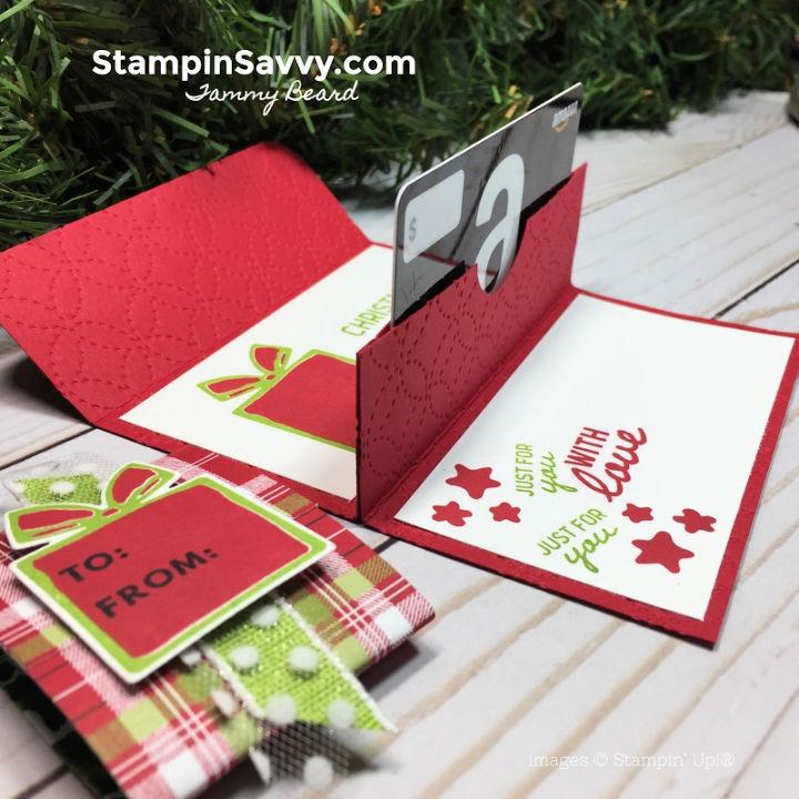 Pop Up Gift Card Holder Tutorial
