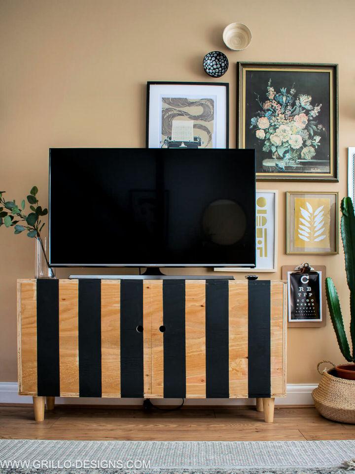 Rustic Modern DIY TV Stand