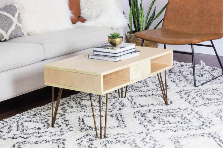 Simple Plywood Coffee Table