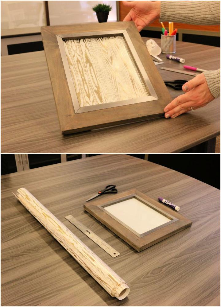 Small Desktop Dry Erase Board