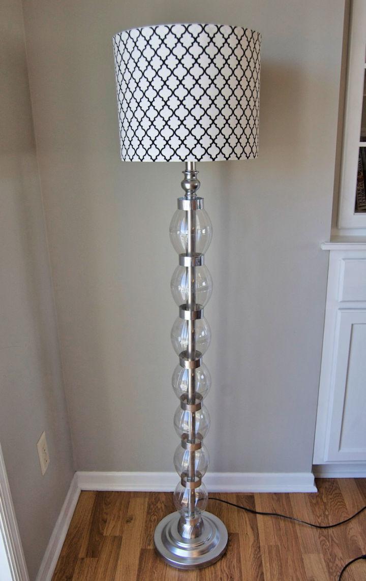 Stacked Glass Ball Bauble Lamp