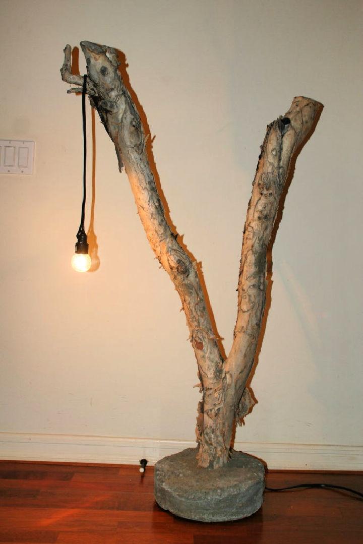 Tree Branch Floor Lamp