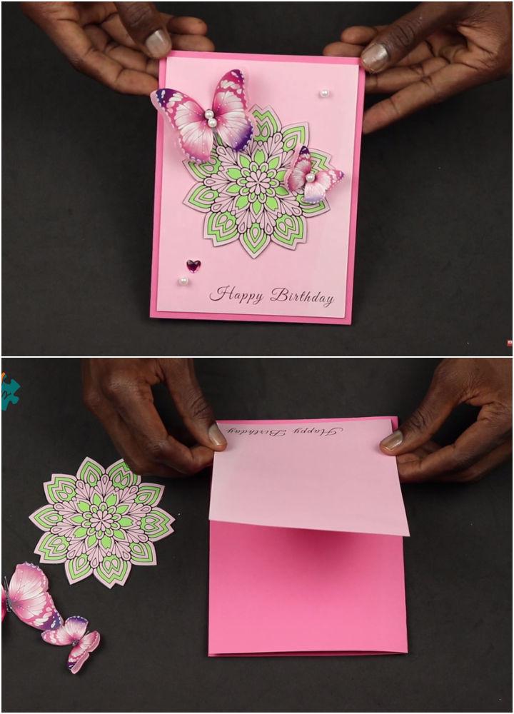 Unique DIY Greeting Card for Birthday