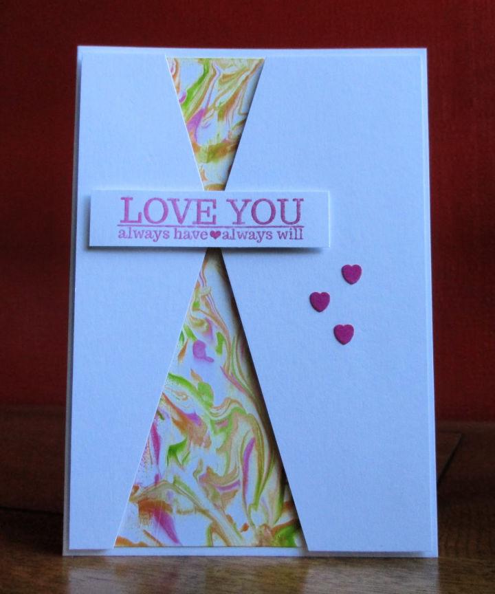 Unique DIY Valentines Card