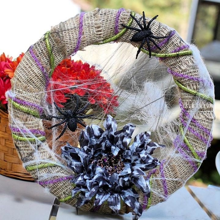 15 Minute Halloween Wreath