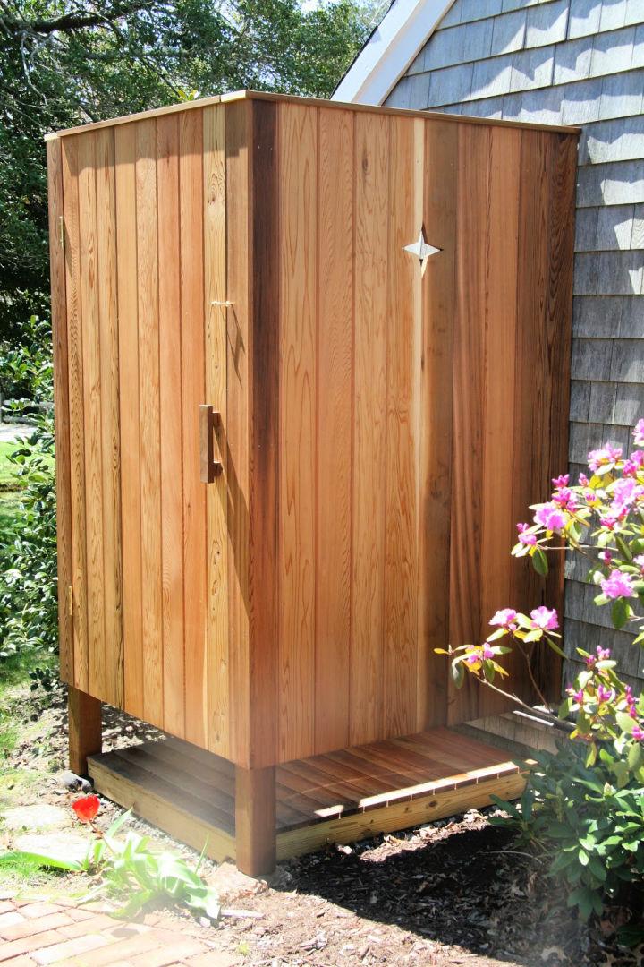 Build Your Own Outdoor Shower