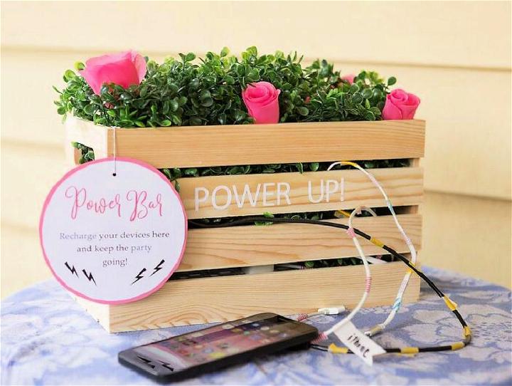 Charging Station for Wedding