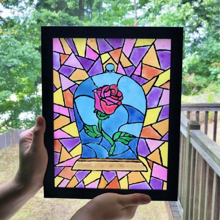 Cheap DIY Stained Glass