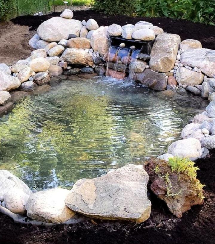 Create a Pond for Backyard