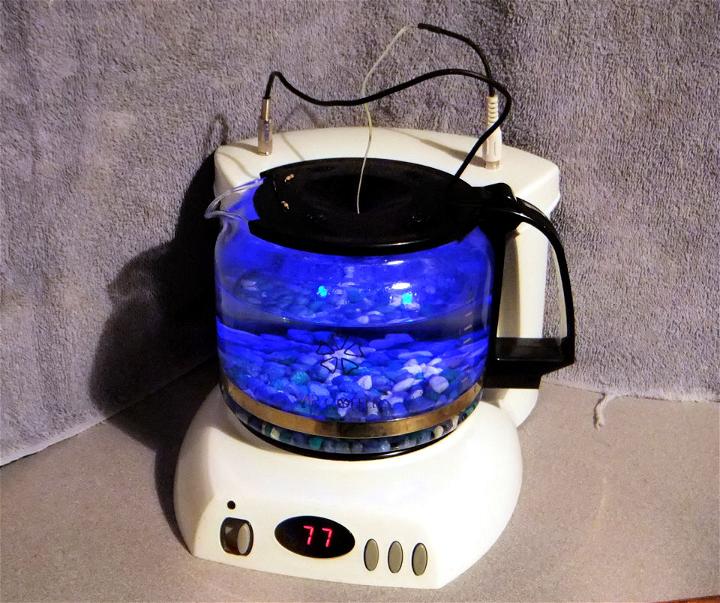 Custom Coffee Pot Fish Tank