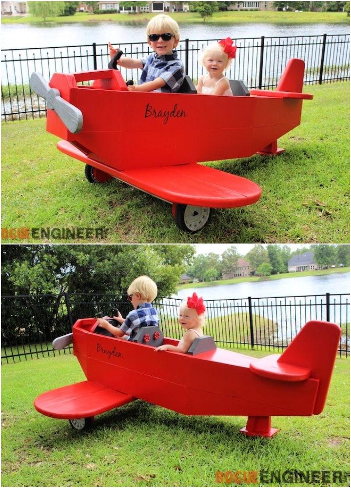 DIY Airplane Play Structure