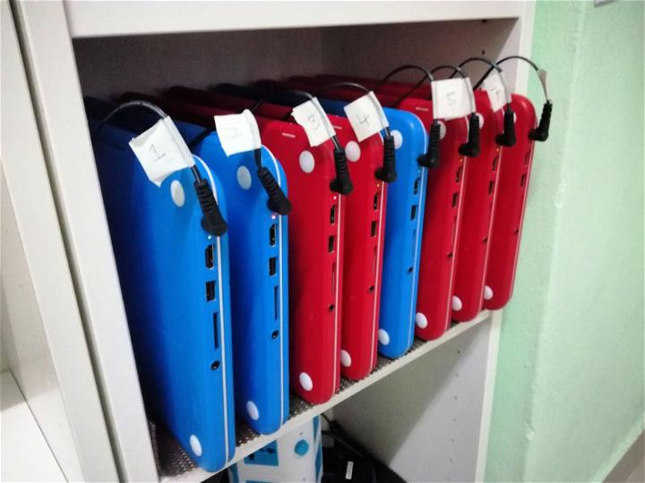 DIY Chromebook Charging Station