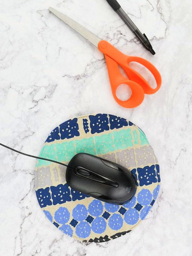 DIY Fabric Mouse Pad