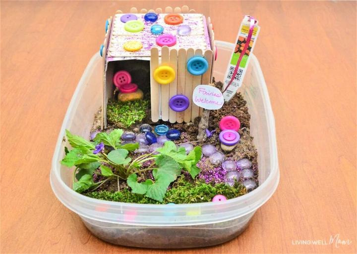 DIY Fairy House For Kids