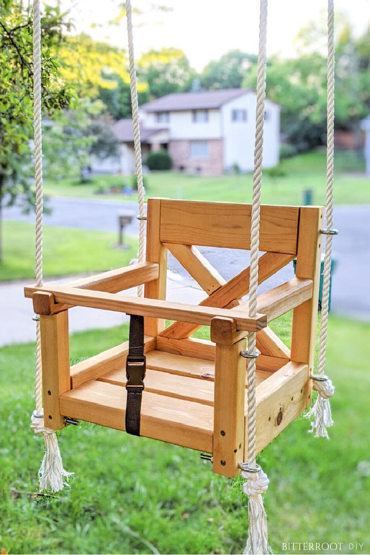 DIY Outdoor Baby Swing