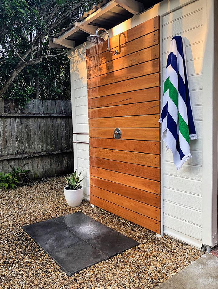 30 Outdoor Shower Ideas For Backyard To Diy This Summer Blitsy