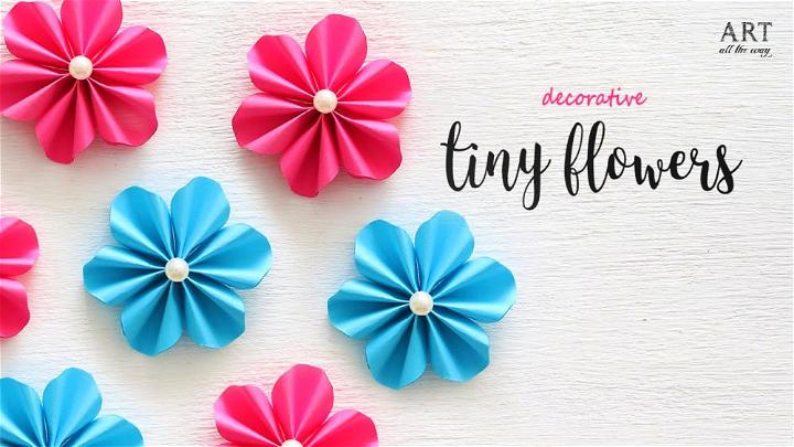 DIY Tiny Paper Flowers