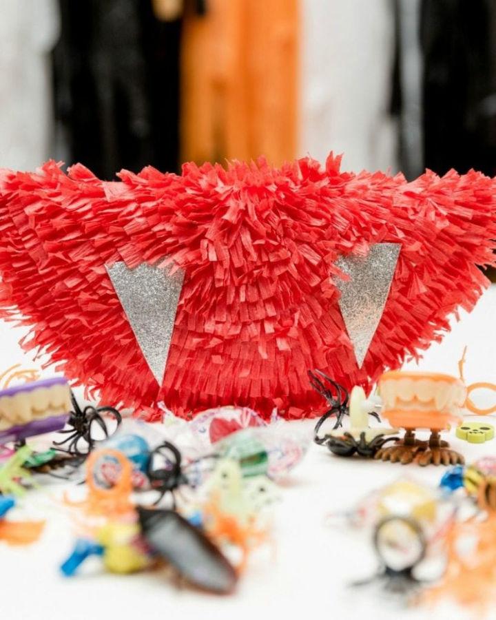 DIY Vampire Fang Pinatas