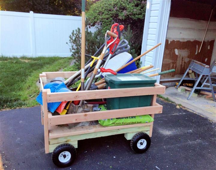 DIY Yard Utility Cart
