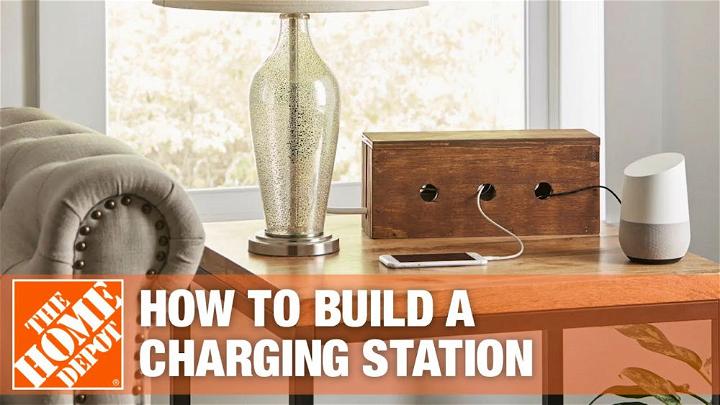 Easy DIY Phone Charging Station