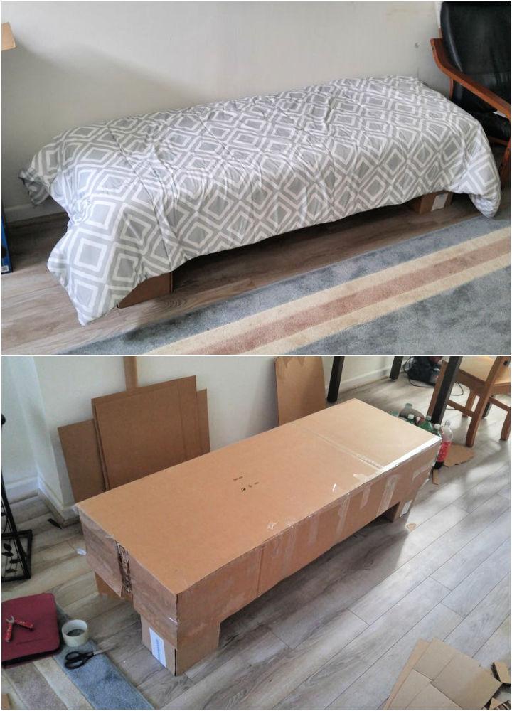 Easy to Make Cardboard Couch