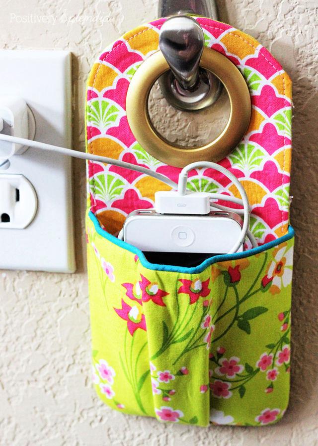 Fabric Phone Charging Station