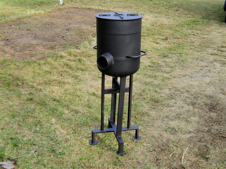 Fabricating a Heavy Duty Rocket Stove