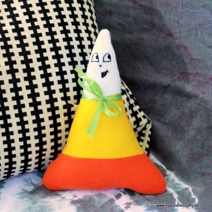 Felt Cute Candy Corn Plushie