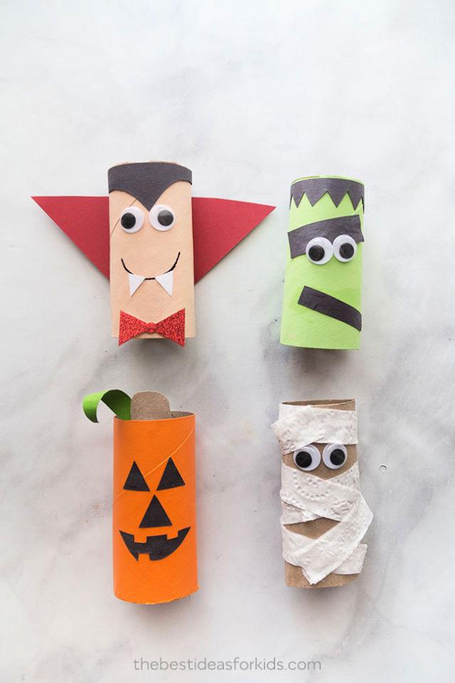 Halloween Toilet Paper Roll Craft for 3rd Grade